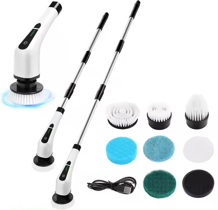 Electric Spin Scrubber Brush – Powered Cleaning Tool