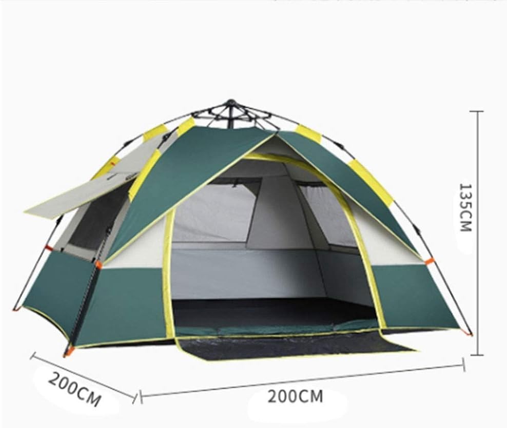 3-4 Person Camping Tent – Automatic Set Up Outdoor Shelter