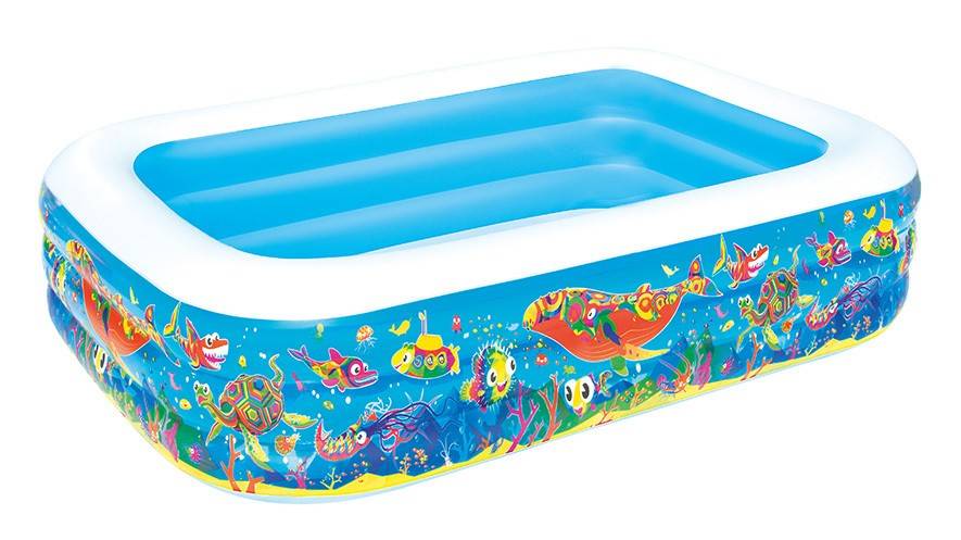 Intex Inflatable Pool – Rectangular Family Swimming Pool