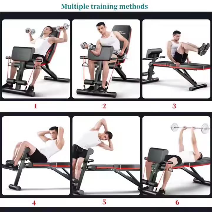 Adjustable Folding Workout Bench
